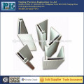 Hecho en China piezas perfiladas de aluminio modificadas para requisitos particulares